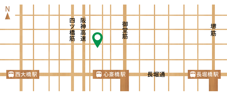 関西ウィング本社地図