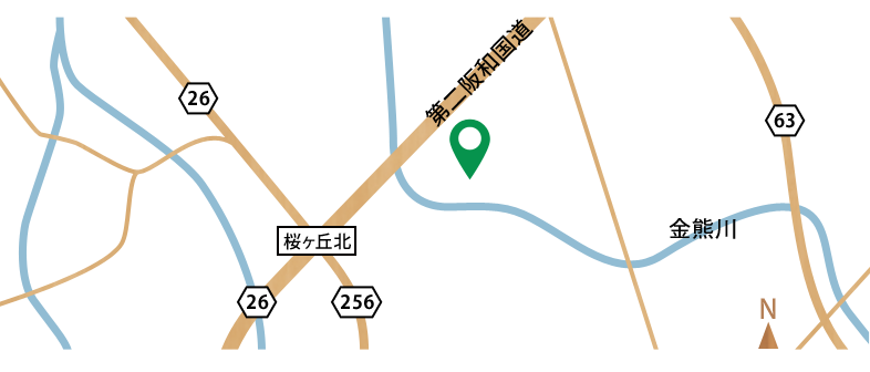 関西ウィング流通センター地図